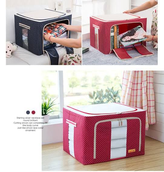 Product Name: Foldable Fabric Wardrobe Organizer & Storage Box