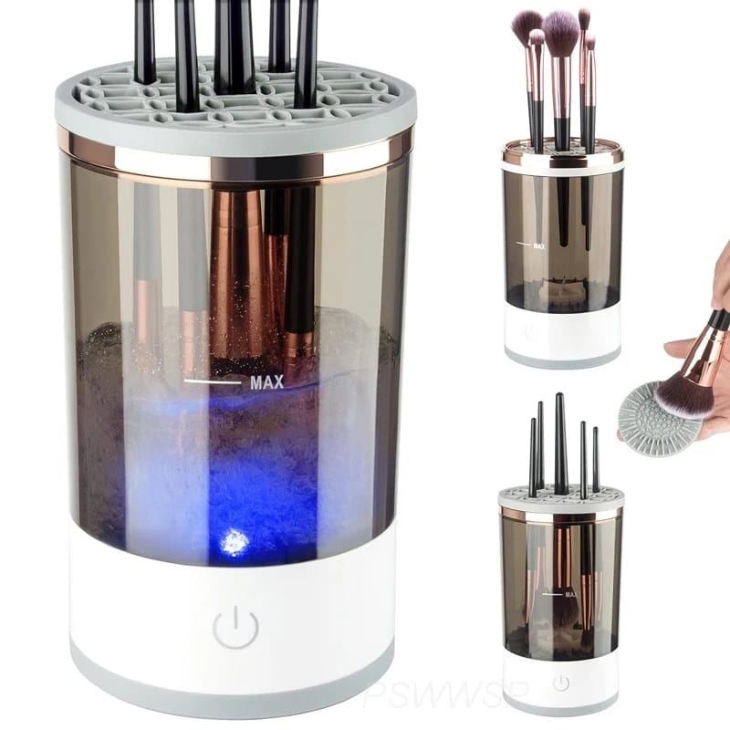 GlowBrush™ 2-in-1 Makeup Brush Cleaner & Dryer