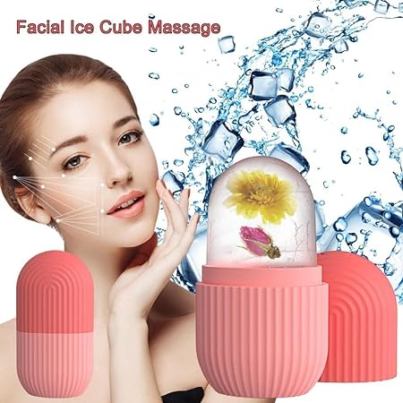 GlowIce™ Facial Ice Cube Massager – Cooling Skincare Roller