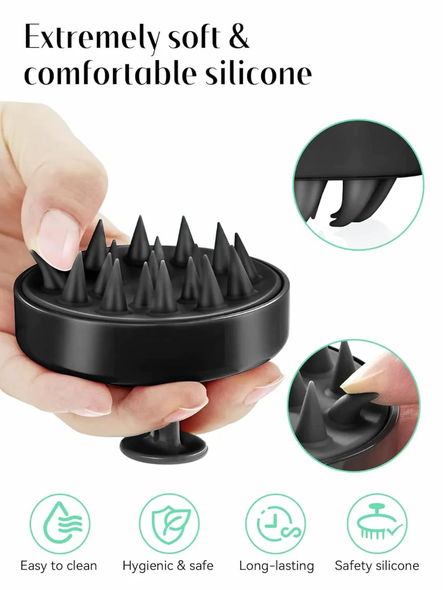 ScalpRevive™ Silicone Scalp Massager & Exfoliating Scrub Brush