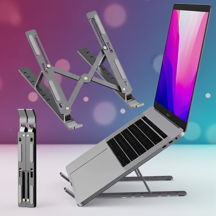 ErgoLift Pro™ Ultra-Slim Portable Laptop Stand