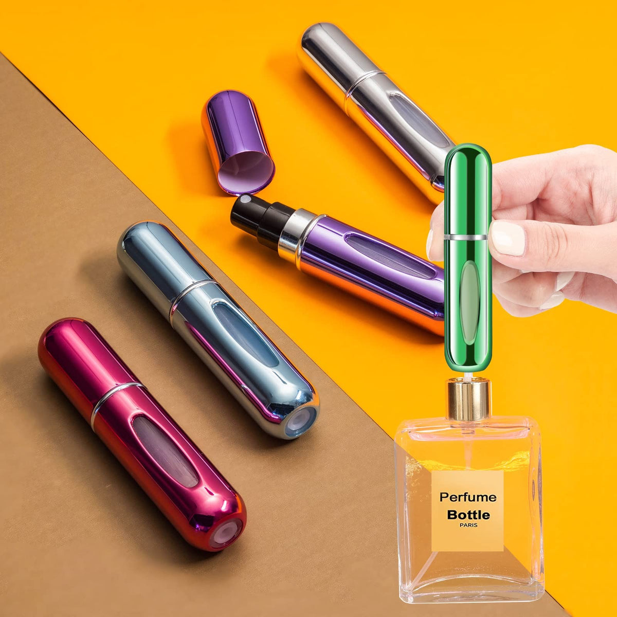Product Name: LuxeMist Refillable Travel Perfume Atomizer