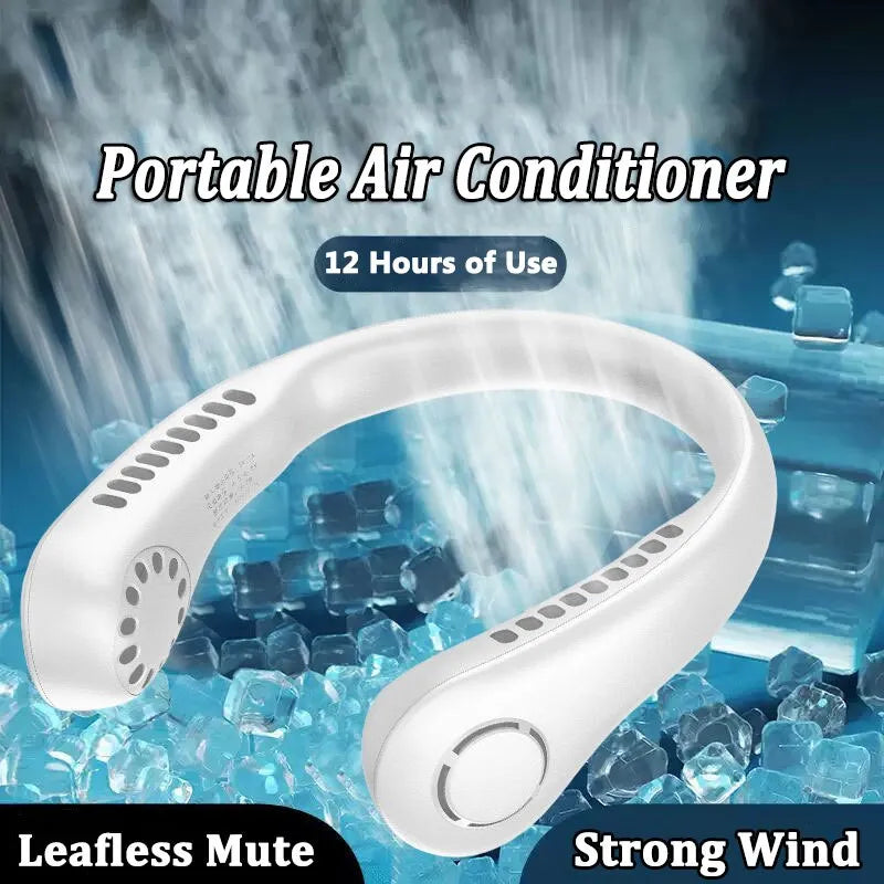 ArcticBreeze™ Portable Neck Air Conditioner – Hands-Free Cooling Fan
