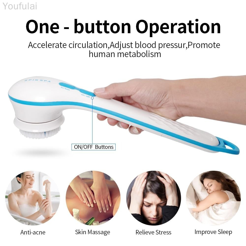 SpinSpa™ Hydro-Massage Body Brush (Recommended)
