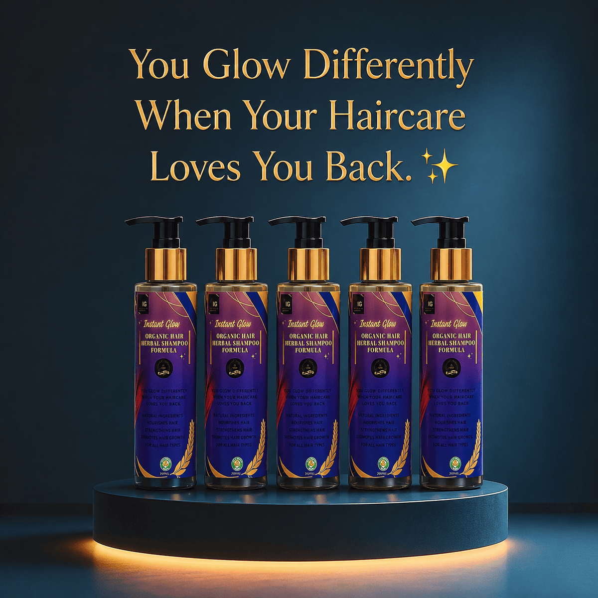 Lustrous Roots Herbal Glow Shampoo