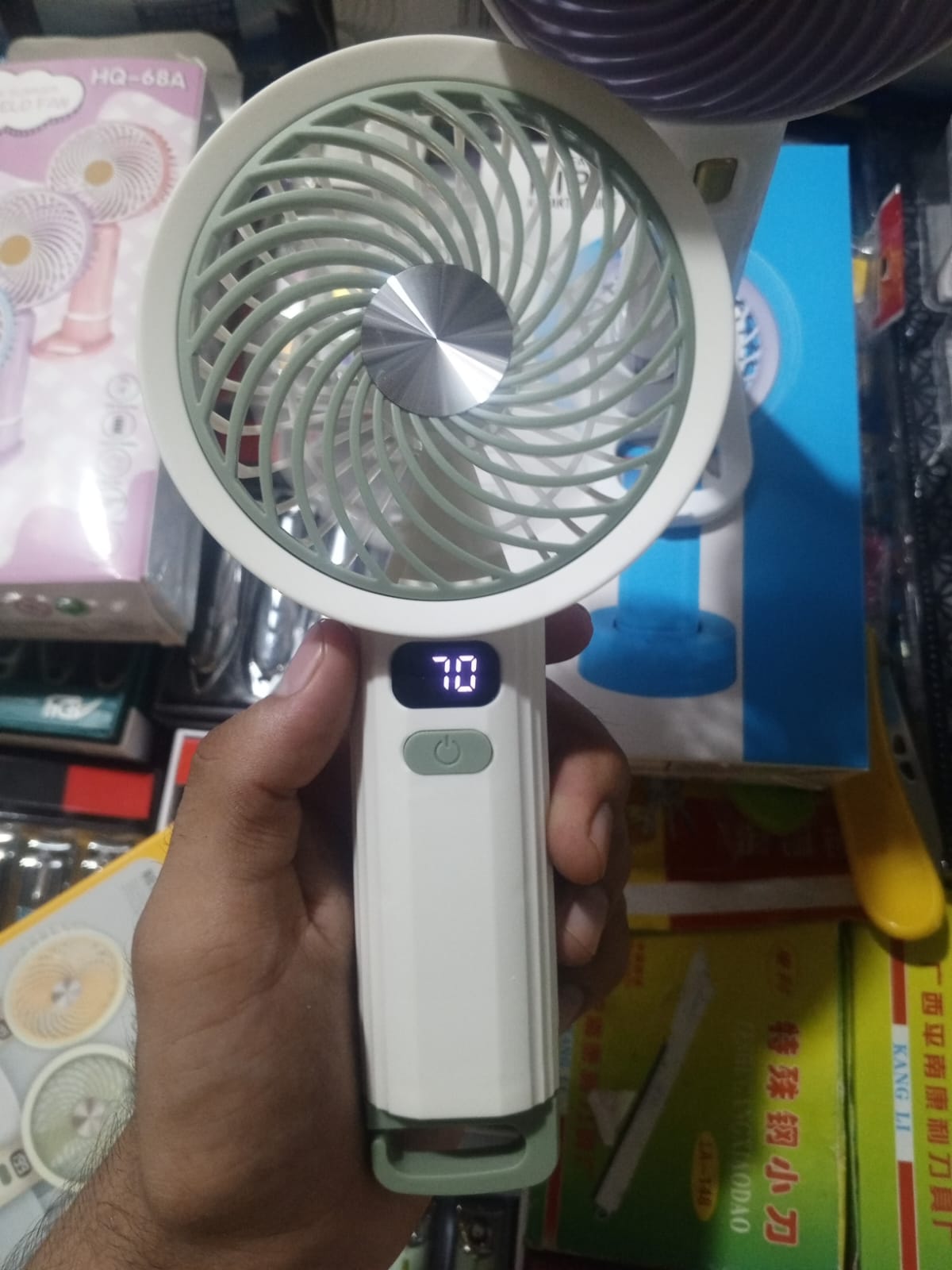 BreezeMax Pro™ Digital Handheld Turbo Fan