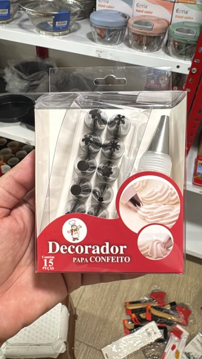 Professional 12-Piece Cake & Cupcake Decorating Piping Tips Set