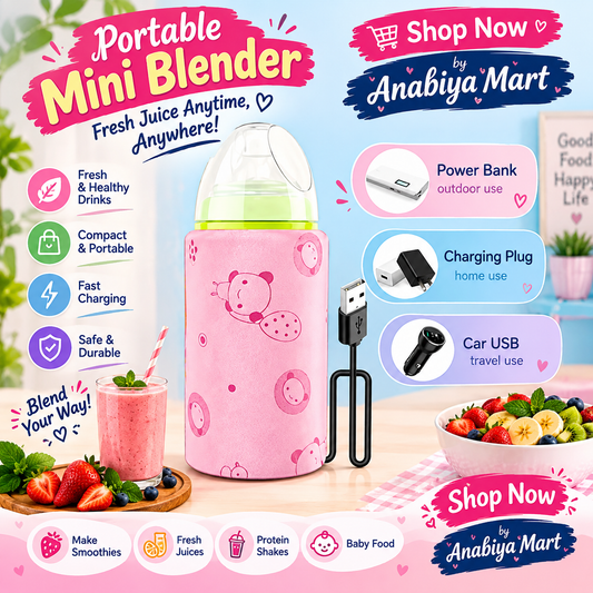ThermoWarm™ Portable USB Baby Bottle Warmer Sleeve