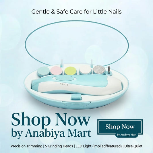 TinyToes Care™ Electric Baby Nail Trimmer & File Set