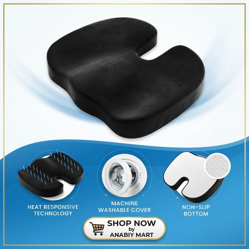 PosturePro Ultimate Ergonomic Memory Foam Cushion