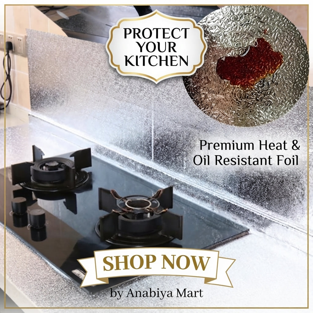 Waterproof Oil-Proof Kitchen Foil Sticker