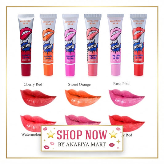 Romantic Bear WOW Long Lasting Peel-Off Lip Color / Lip Tint