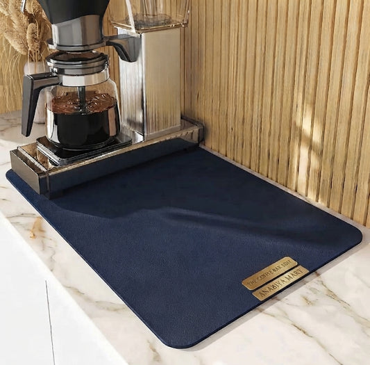 LuxeSpill Absorbent Kitchen & Coffee Station Mat
