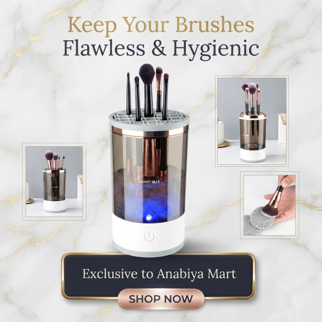 GlowBrush™ 2-in-1 Makeup Brush Cleaner & Dryer