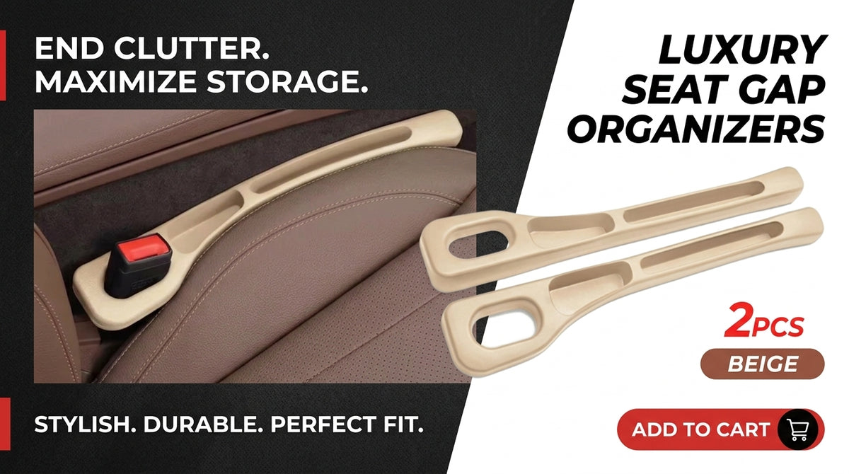 GapGuard Pro™ Car Seat Storage & Anti-Drop Filler